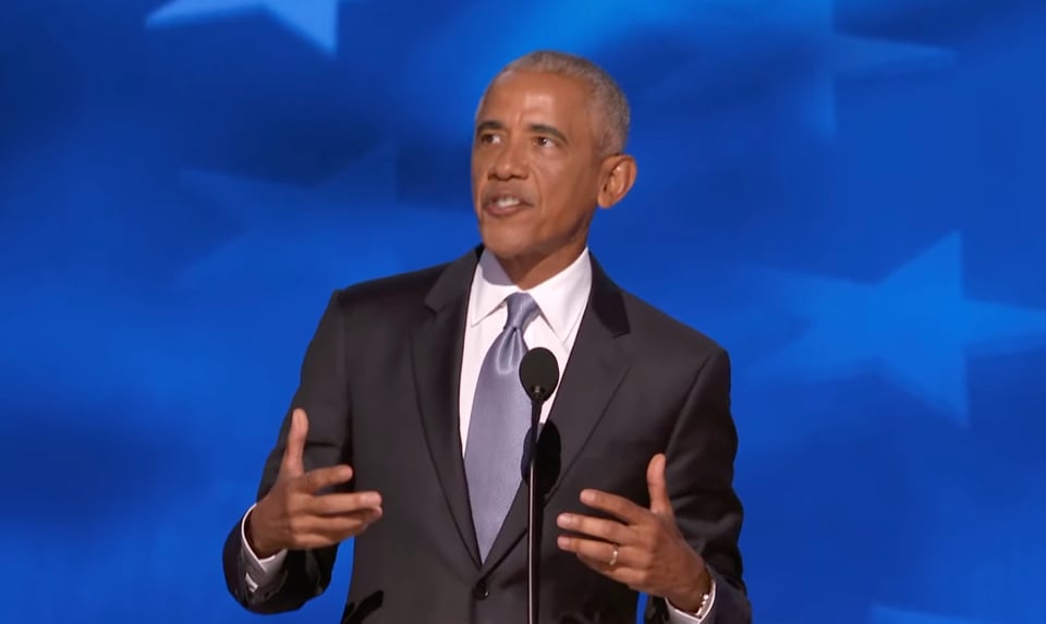The Obamas take the stage on day two of the Democratic National Convention