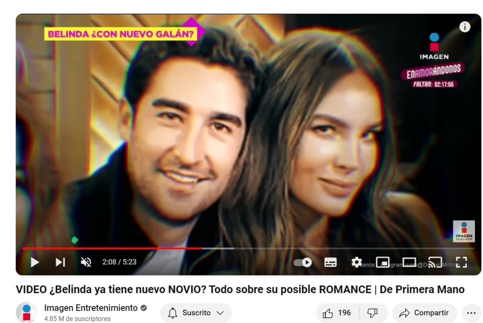 Belinda nuevo novio, Christian Nodal, rumores, relación, MundoNOW