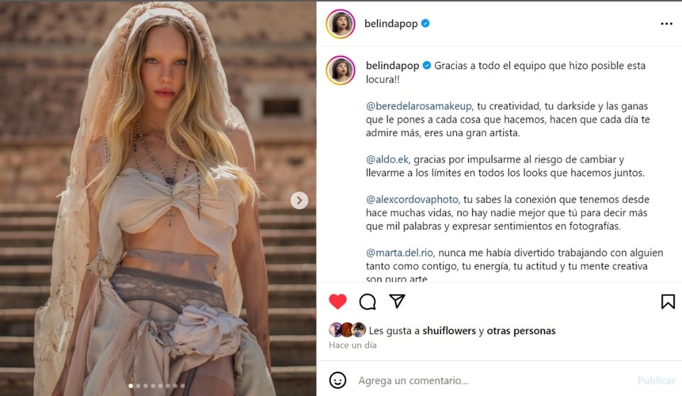 Belinda Eyebrows, social media, Instagram, photo, MundoNOW