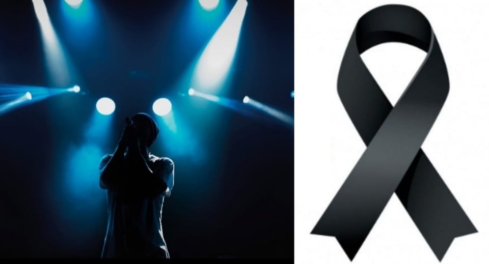 Muere cantante tras colapsar en pleno escenario