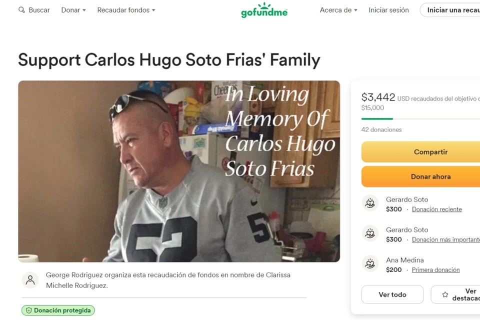 Fallece Persona en Lago Ming; Ayuda para Familia de Carlos Soto