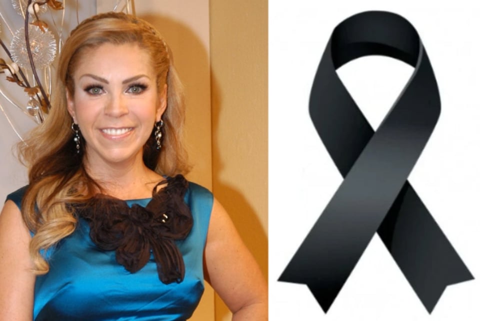 Rocío Sánchez Azuara de luto por muerte de miembro de su programa