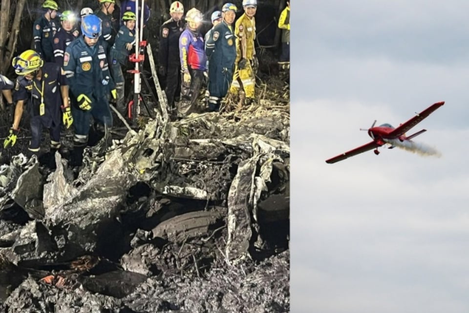 Avión se estrella en pleno vuelo en Tailandia y se teme lo peor
