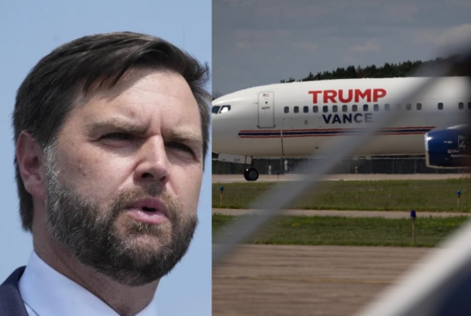 Avión de JD Vance realiza un aterrizaje de emergencia y revelan detalles featured image