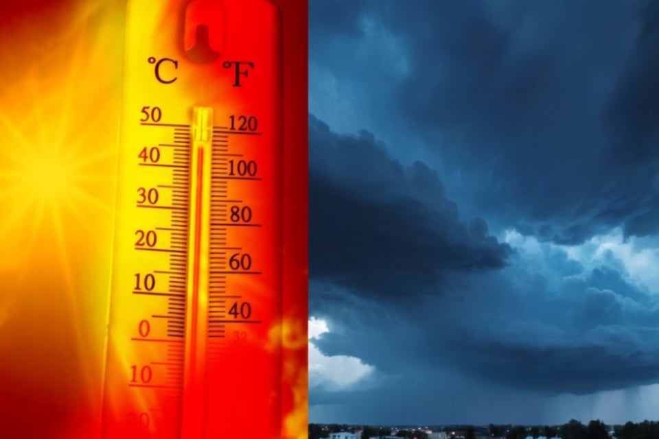 Pronostican calor sofocante y poderosas tormentas en gran parte de EEUU