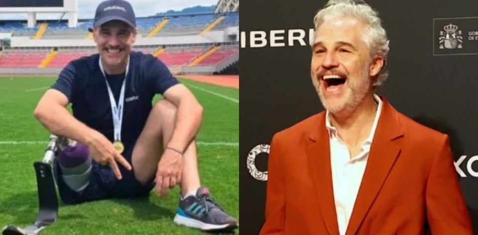 Tras perder una pierna por trombosis, actor mexicano estará en los Juegos Paralímpicos