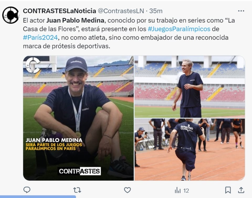 Juan Pablo Medina Paralímpicos, Triana Casados, representante, México, MundoNOW