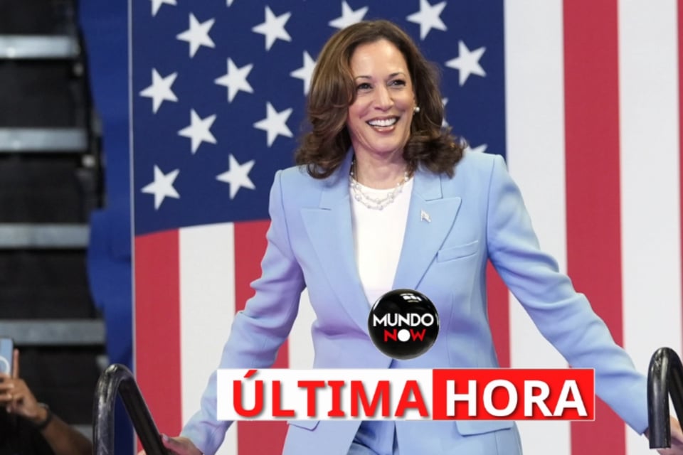 ÚLTIMA HORA: Kamala Harris es oficialmente la candidata demócrata
