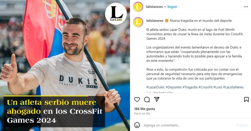 Lazar Dukic, Serbia, fallecimiento, Tarrant, MundoNOW