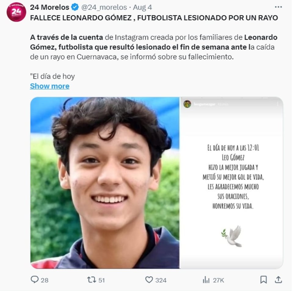 Leonardo Gómez, Cuernavaca, Morelos, México, MundoNOW