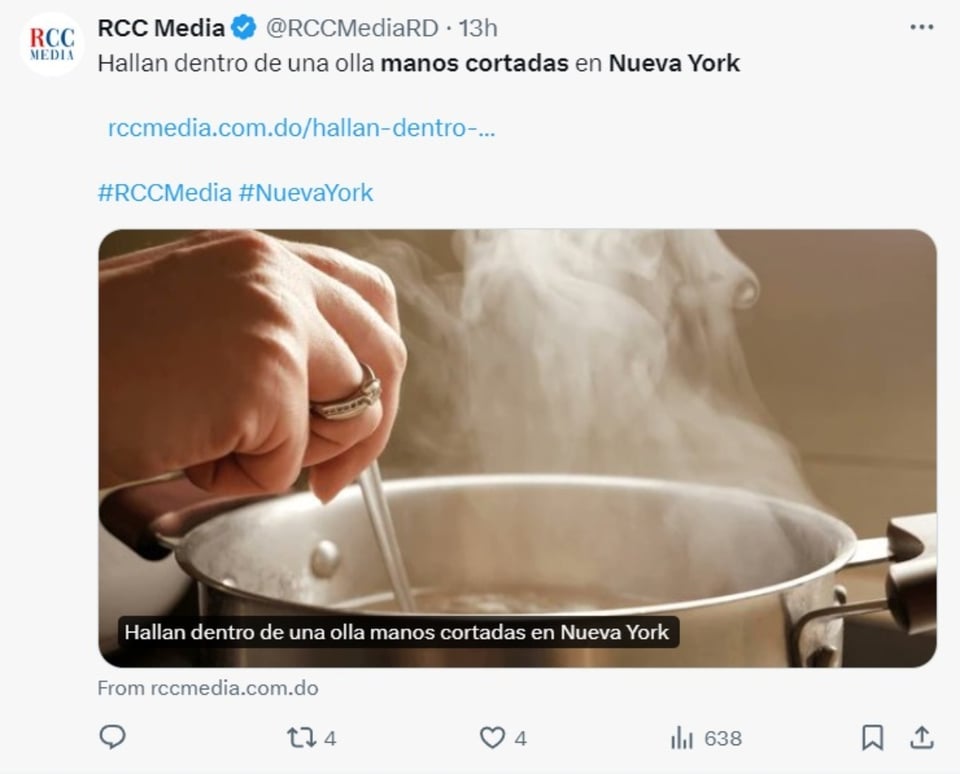 manos cortadas New York, policía, orden de allanamiento, crimen, MundoNOW