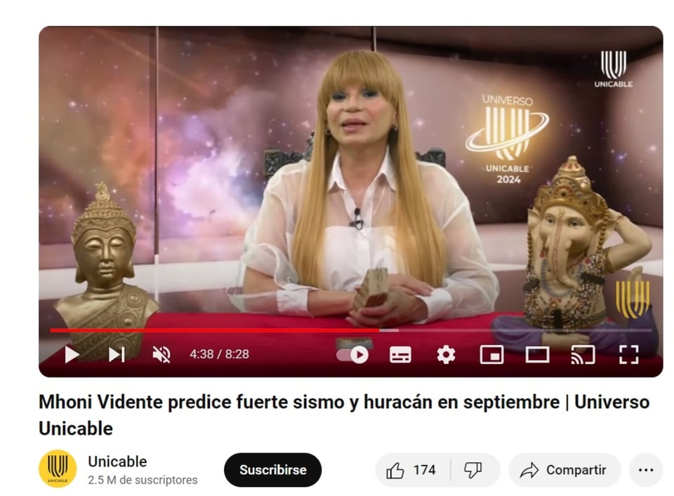 Mhoni Vidente septiembre 2024, La Casa de los Famosos, reality show, Televisa, MundoNOW