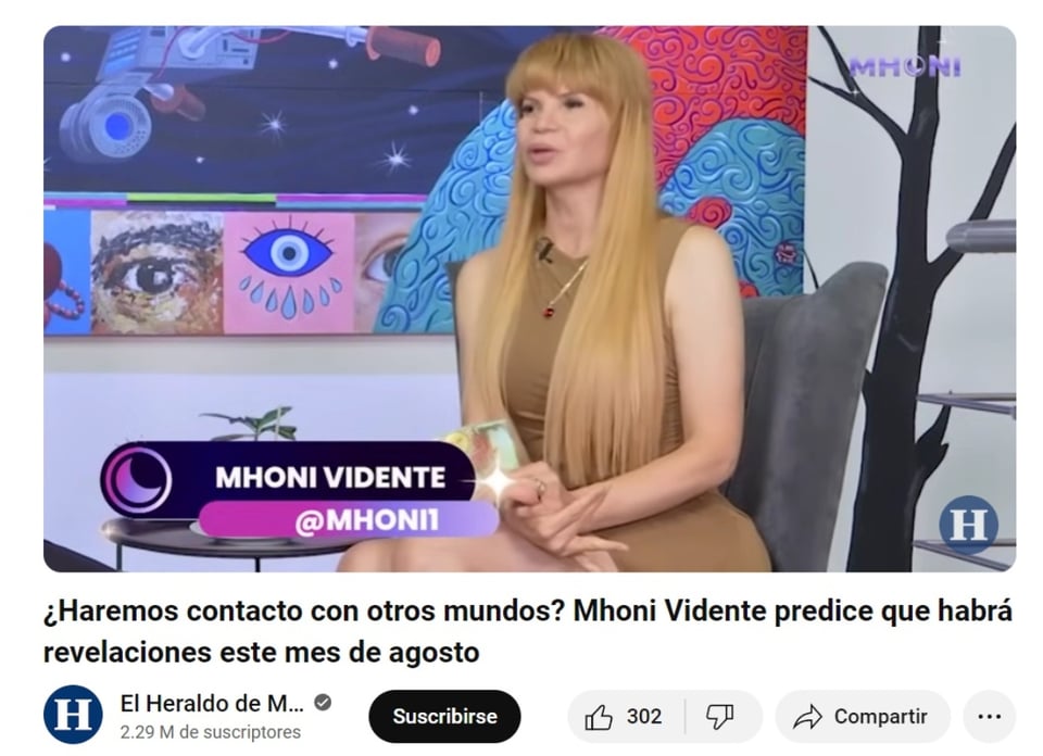 Mhoni Vidente revelaciones agosto, México, América Latina, energías, MundoNOW