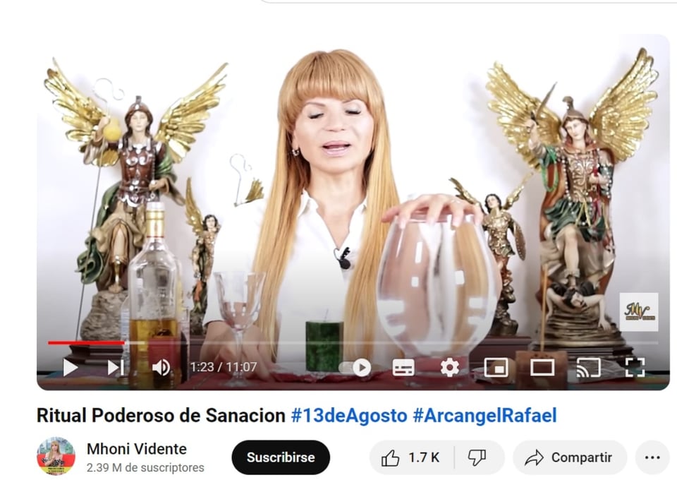 Mhoni Vidente 13 agosto, Arcángel Rafael, proceso, predicciones, MundoNOW