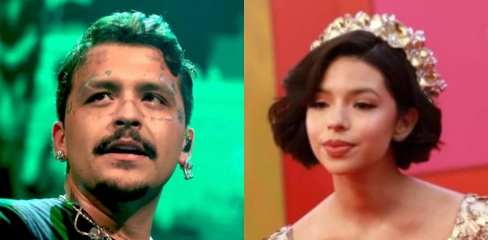 Christian Nodal la exhibe y Ángela Aguilar por fin deja ver su vientre… ¿de embarazo?
