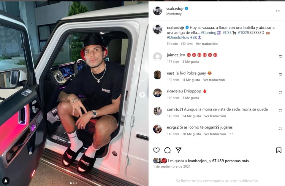 Carlos Salcedo messages, Paola Salcedo, sister, mother, MundoNOW