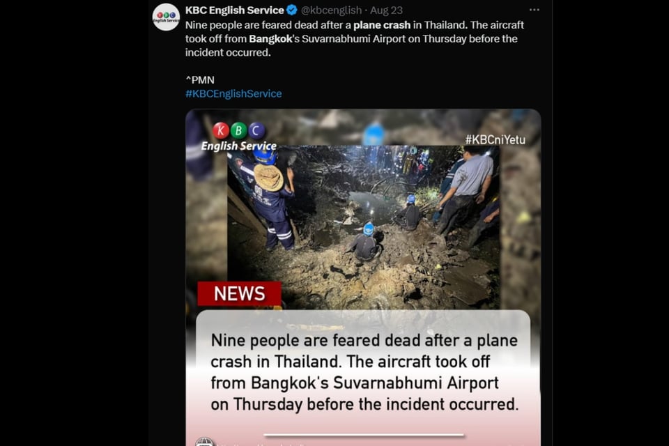 Bangkok, accidente, desaparecidos, Tailandia, MundoNOW