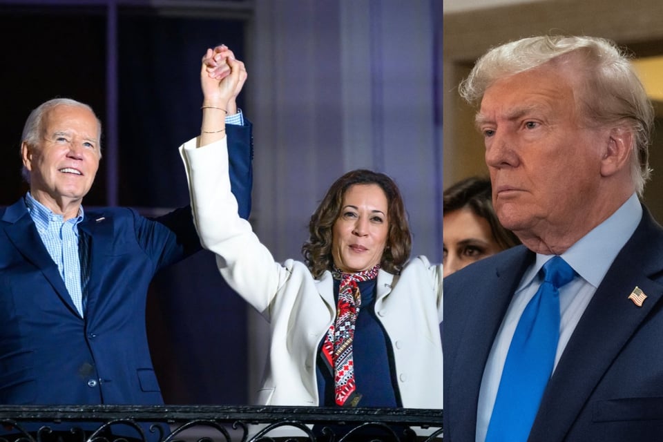 Donald Trump aseguró que Joe Biden «odia» a Kamala Harris