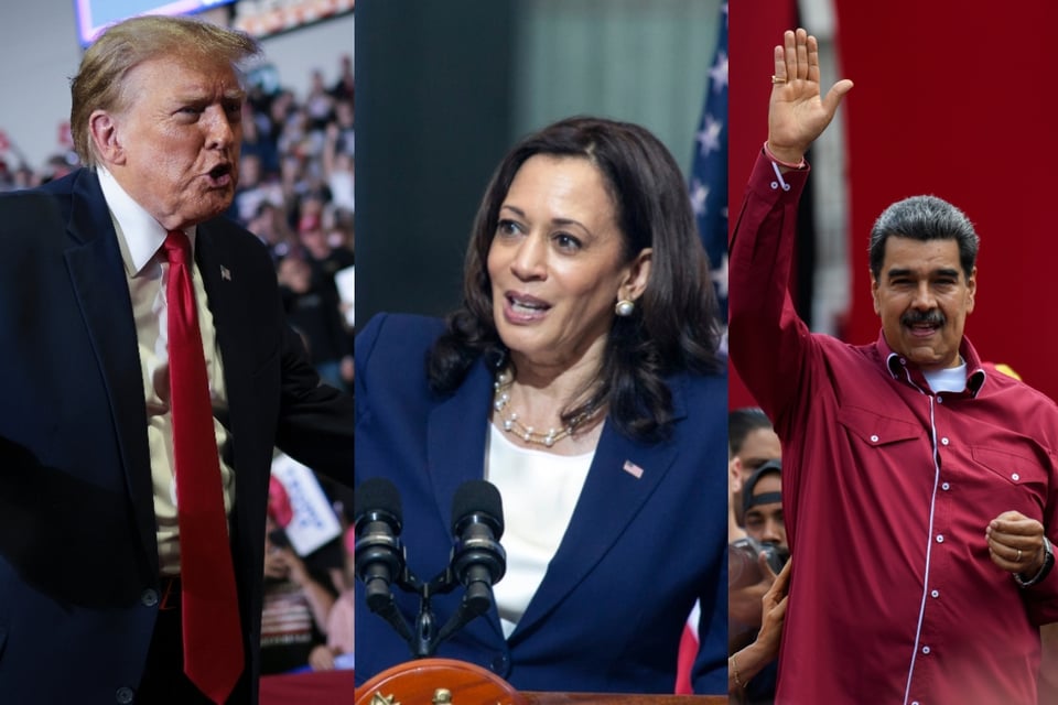 Donald Trump Acusa a Kamala Harris de Imitar a Maduro
