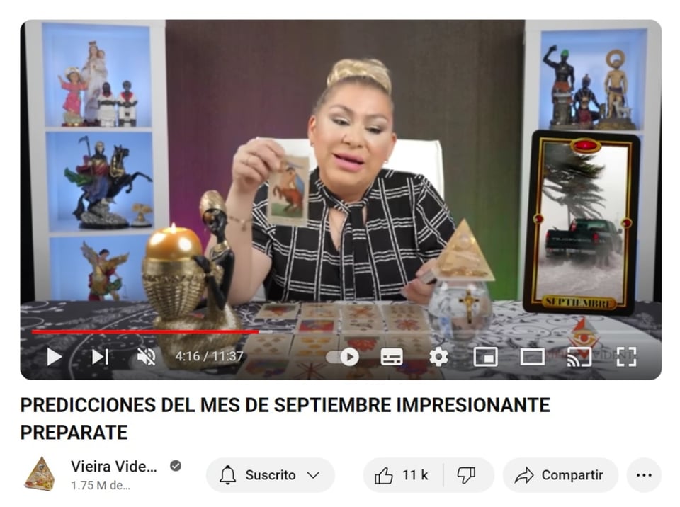 Vieira Vidente septiembre, economía, clima, política, MundoNOW