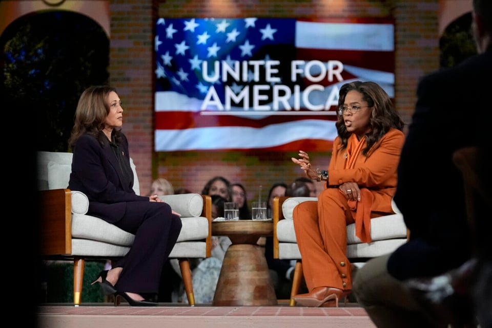 Kamala Harris Reveals She Owns a Gun at campaign event with Oprah Winfrey