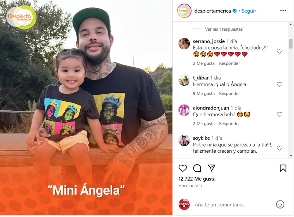 emiliano, aguilar, foto, hija, angela