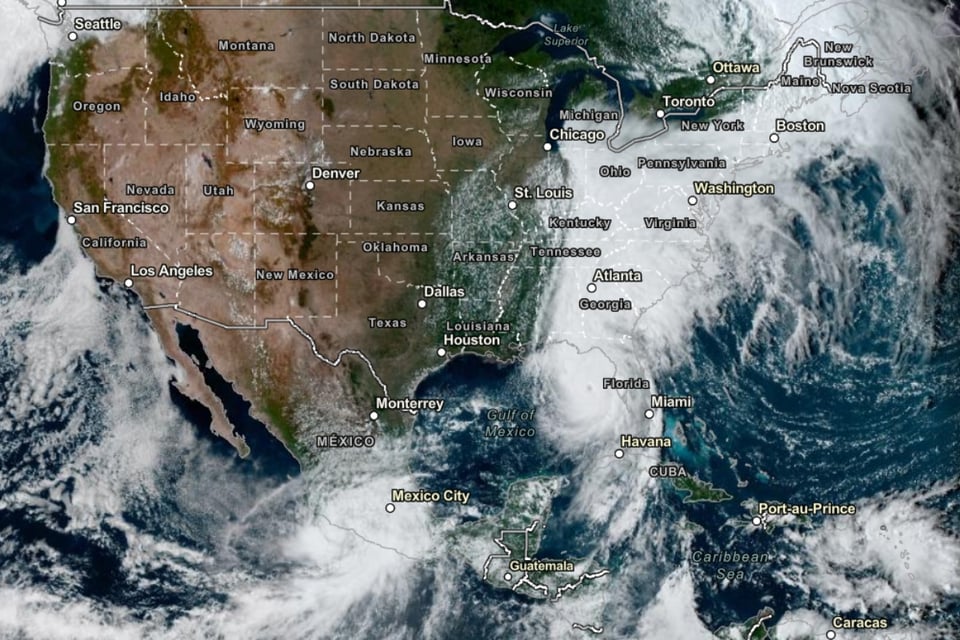 Tres estados han declarado emergencia por huracán Helene que alcanzó la categoría 4