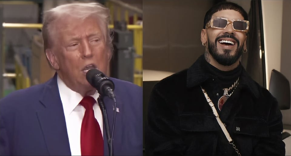 Anuel AA reiterates his support for Donald Trump and sparks controversy on social media