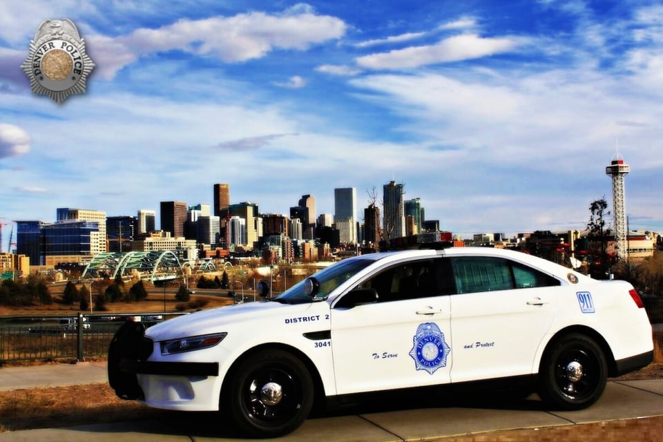 Denver Police Department, patrol car, siren, police, MundoNOW