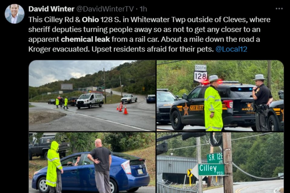 Ohio, Fuga química, peligro, evacuación, MundoNOW