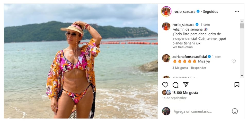 Sanchez Azuara, bikini, beach, September 15, MundoNOW