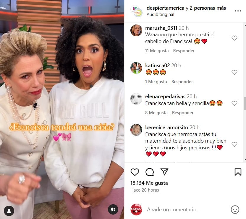 bis, la, medium, francisca, embarazo