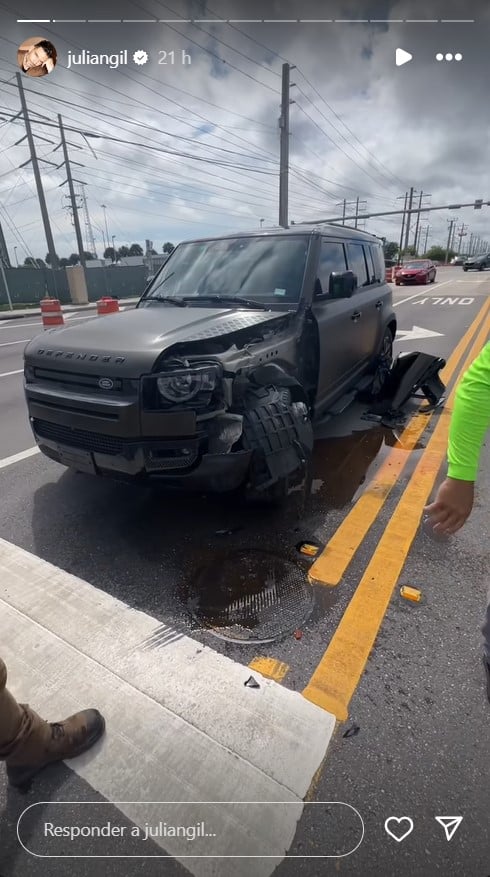 Julián, Gil, Negra, Accidente, Carro