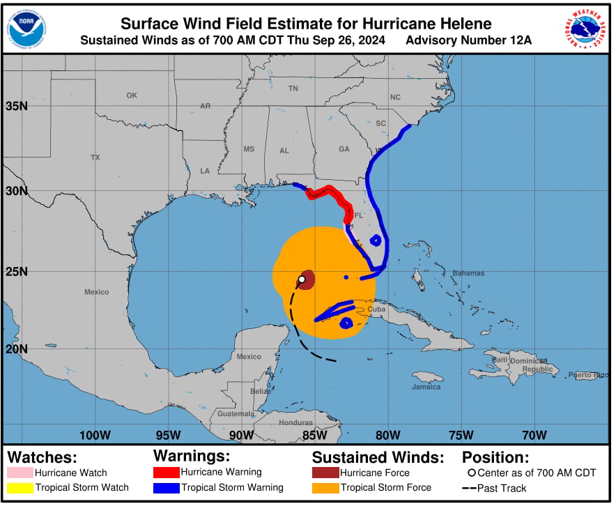 Hurricane Helene threatens Florida, Georgia, MundoNow