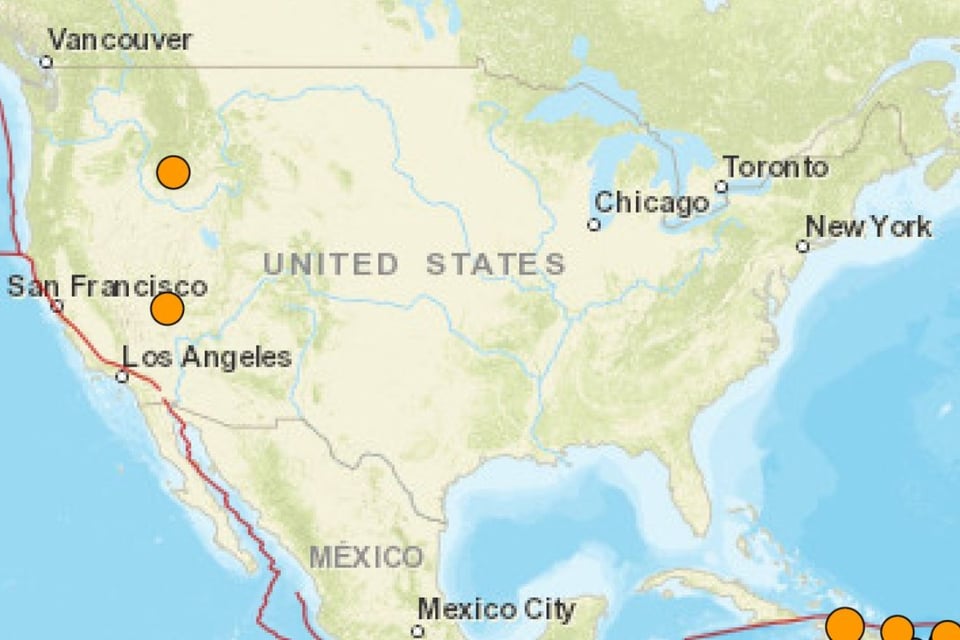 Se registran sismos en Idaho y Nevada, según el USGS featured image