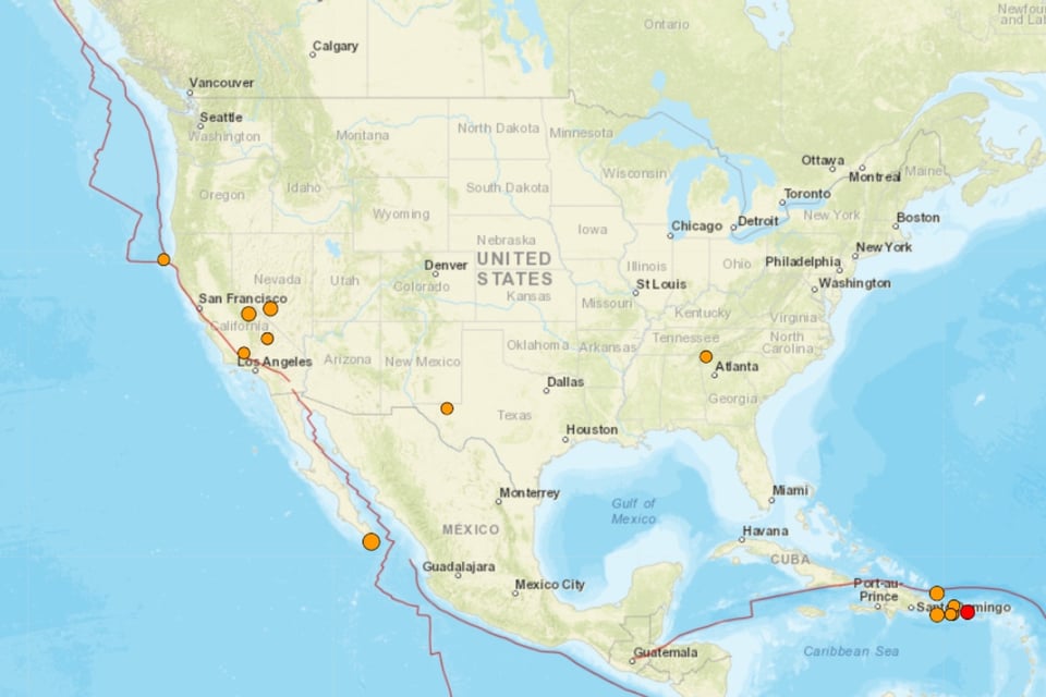 sismos, California, Nevada, Texas, MundoNOW, terremotos, actividad sísmica, Grapevine, Round Valley, Mentone, MundoNOW, Ferndale, Tunnel Hill, Goldfield, septiembre 2024, MundoNOW.