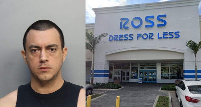 Hispanic man arrested for putting liquid on a minor’s butt at Ross store