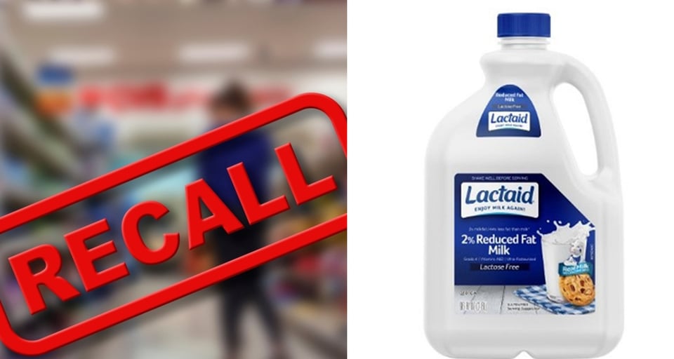 Retiran leche sin lactosa Lactaid en 27 estados