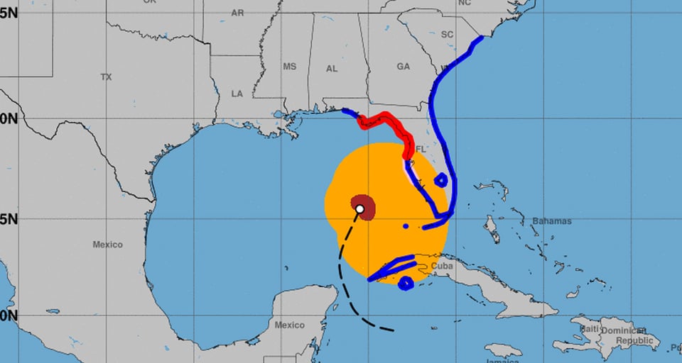 ¿Cuándo tocará tierra el huracán Helene?