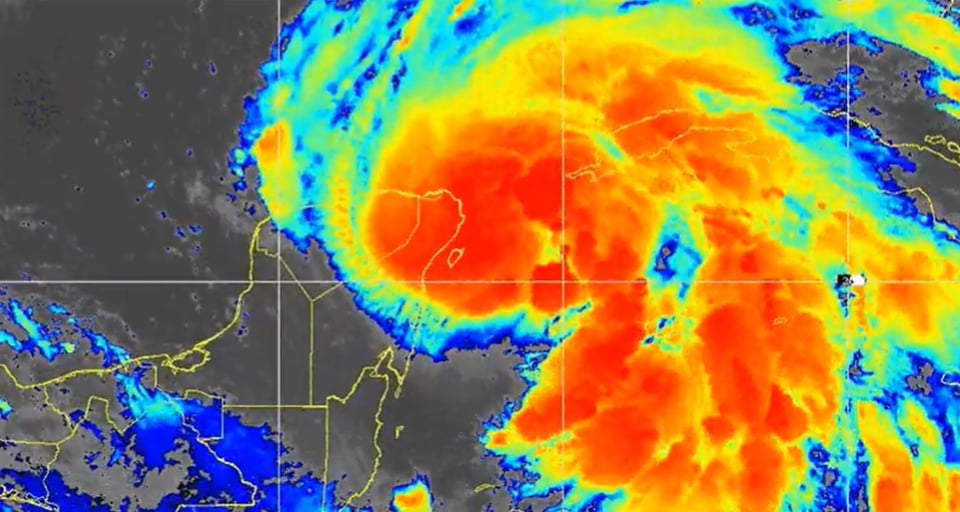 Tormenta tropical Helene se perfila como una de las más agresivas de la historia