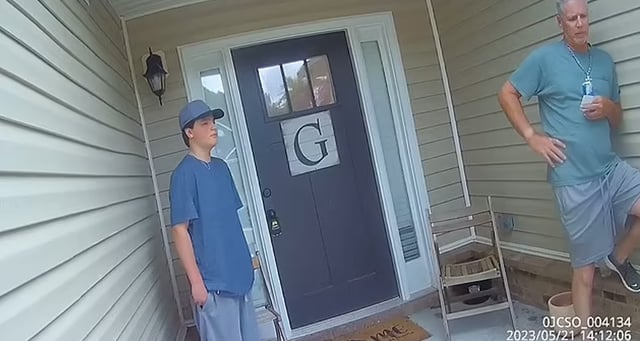 Body camera video released of suspected shooter Colt Gray and his father (VIDEO)
