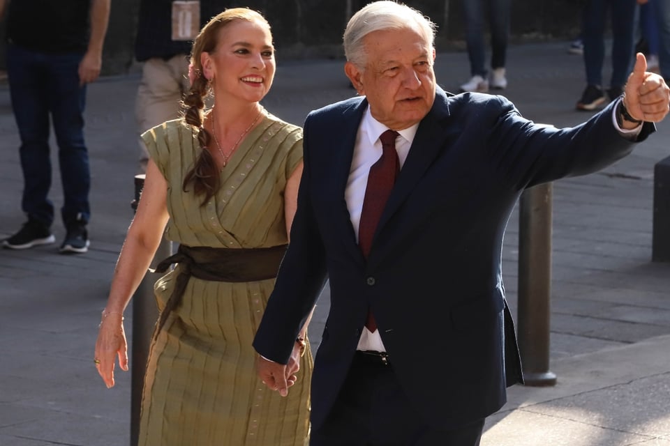 Beatriz Gutiérrez Müller Brilla en su Último Grito de Independencia
