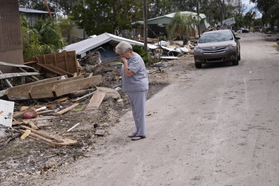 Tormenta Helene devastadora ,Florida,Carolinas, Georgia,Muerto