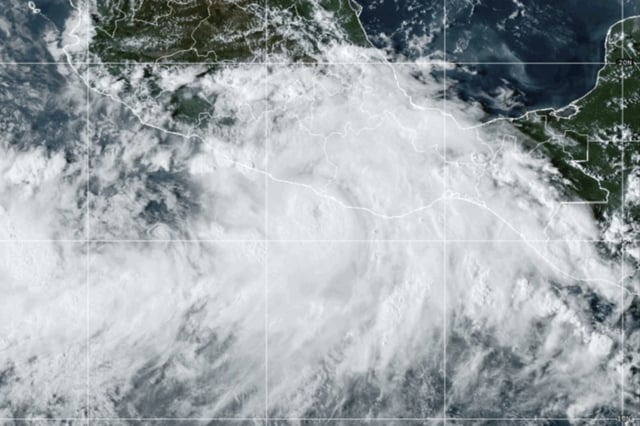 John becomes a hurricane and threatens Mexico