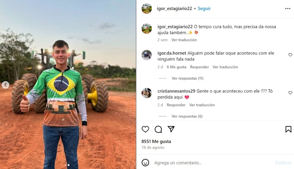 influencer Igor Antón, redes sociales, construcción, agricultura, MundoNOW