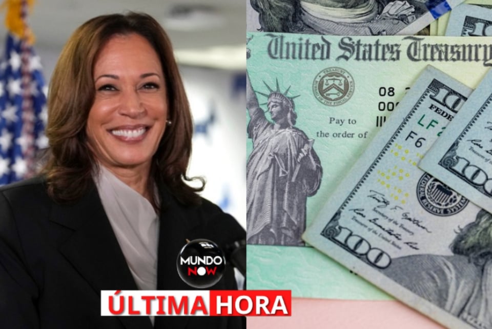 ¿Qué cheques pueden esperar en EEUU si gana Kamala Harris?