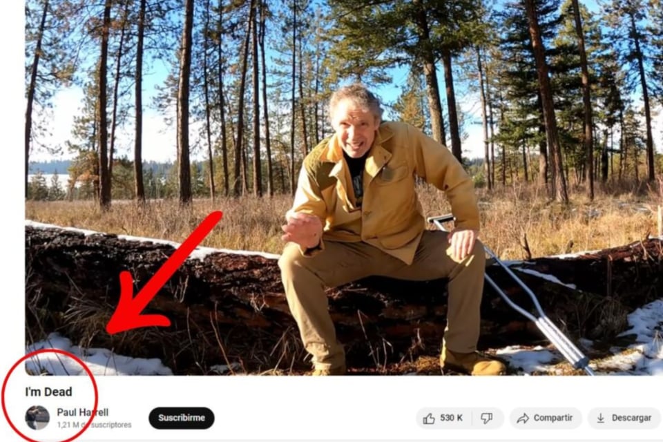 Muere Paul Harrell: Youtuber Anunció su Propio Fallecimiento