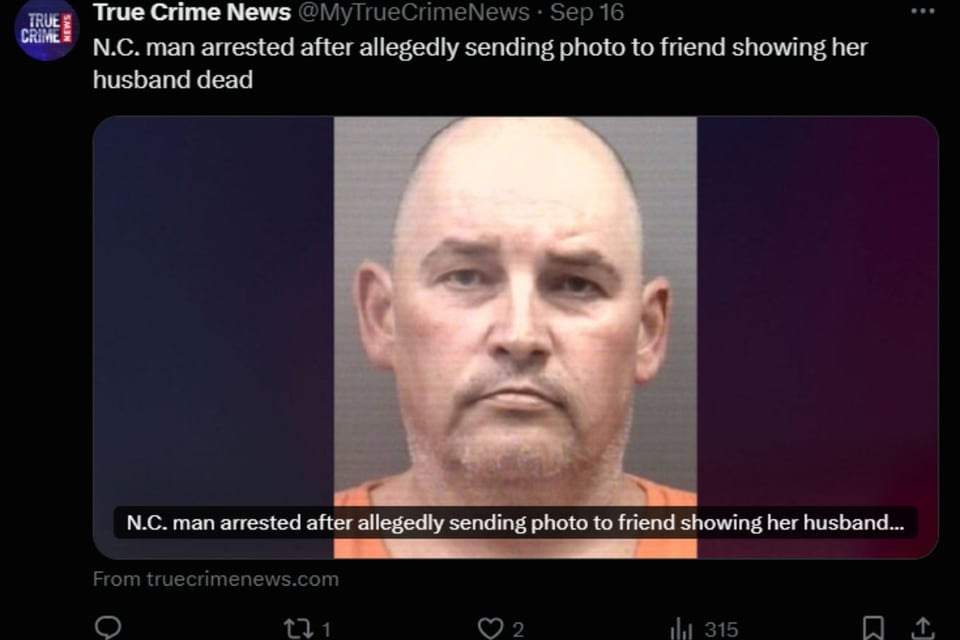 Jonathan Damon Freeman, North Carolina, esposo, crimen, MundoNOW