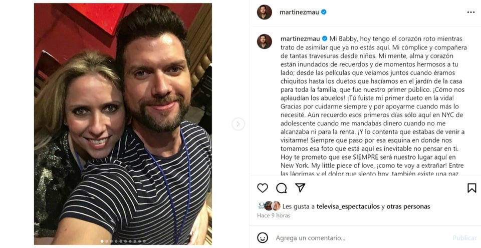 cantante Mauricio Martínez, redes sociales, Instagram, cáncer, MundoNOW