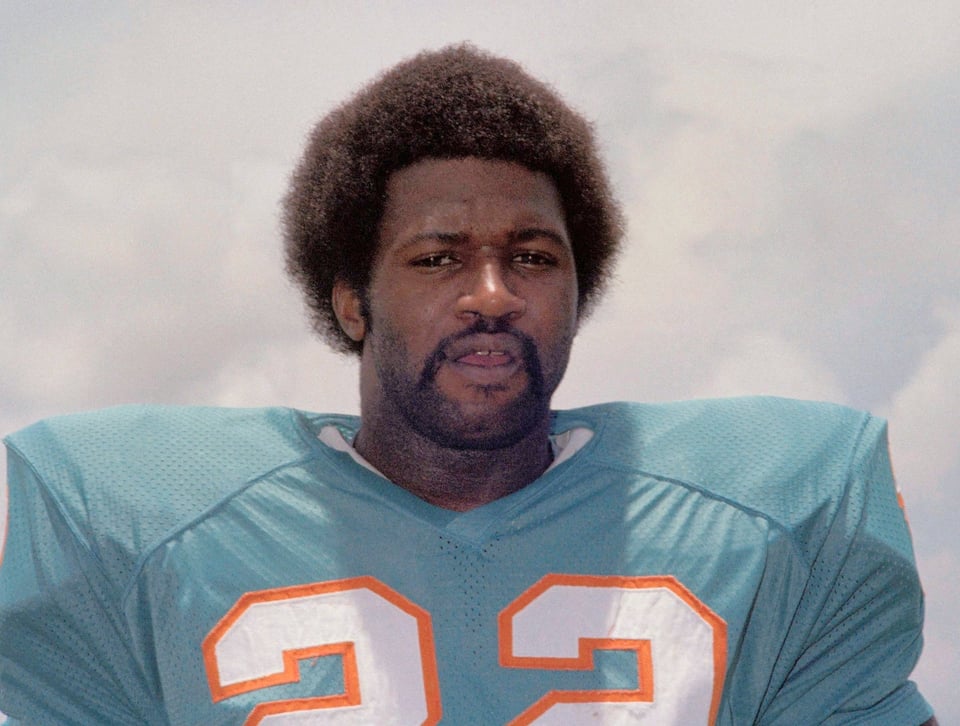 Muere exjugador de la NFL, Mercury Morris, a los 77 años de edad